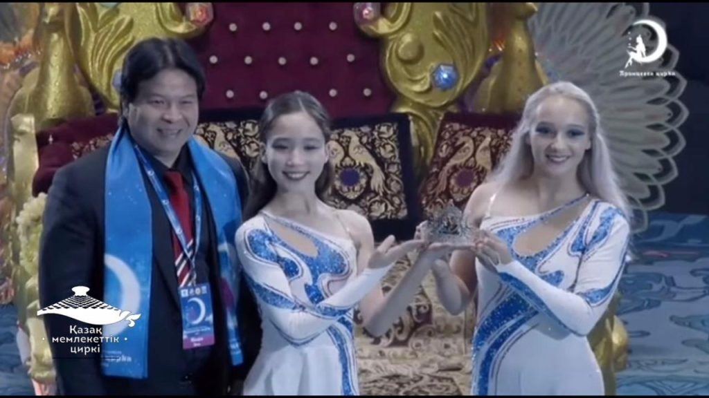 Артистки Казахского государственного цирка завоевали Серебряную корону на Международном фестивале