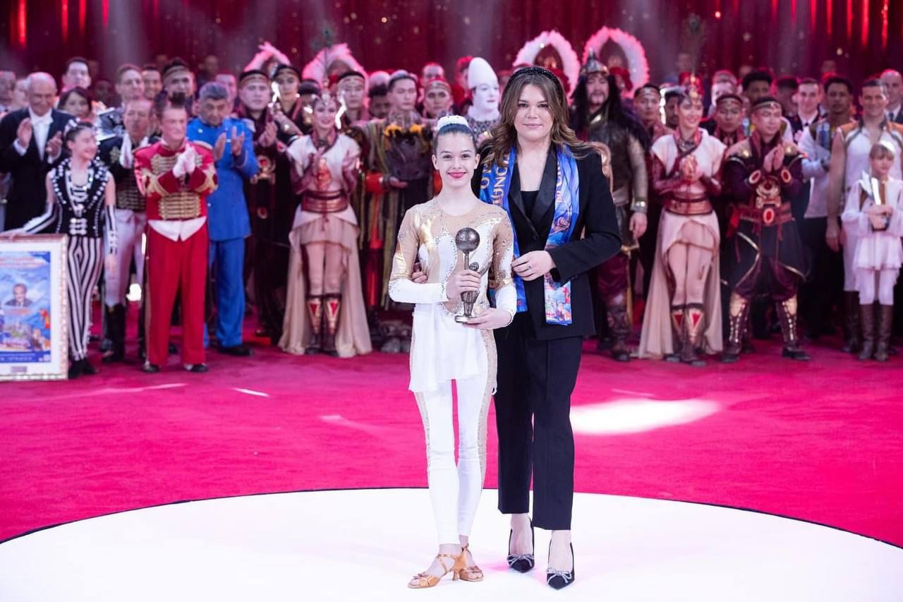 Юная артистка Алматинского цирка Т. Демидова завоевала бронзовую награду на самом престижном международном цирковом фестивале в Монте-Карло