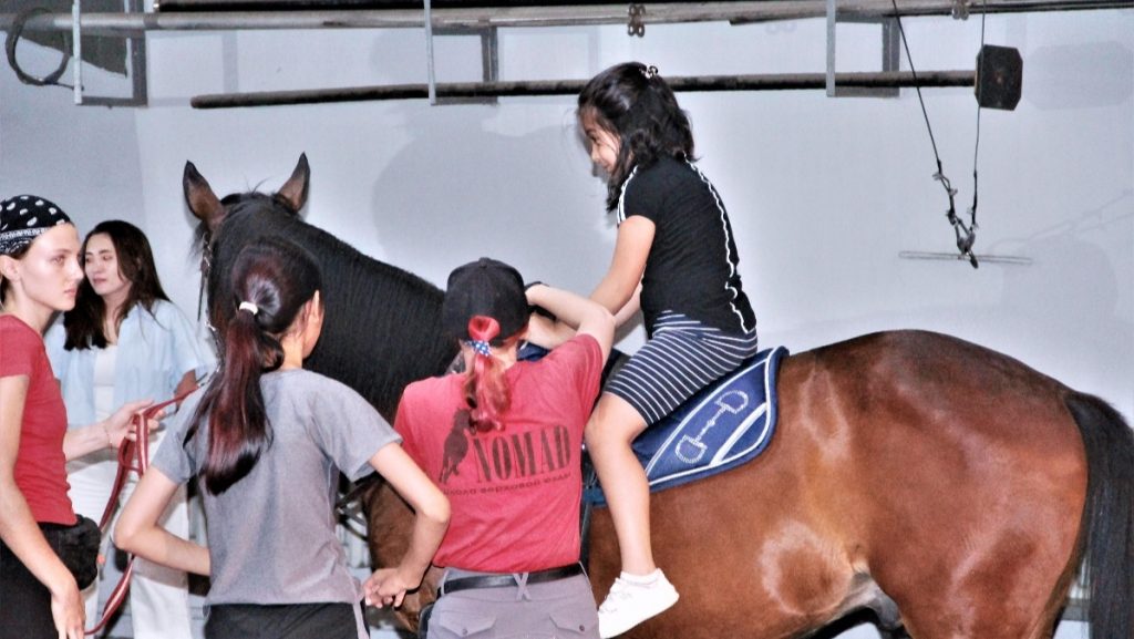 Иппотерапия в алматинском цирке: лошади, которые дарят надежду и лечат